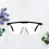 Gafas Protectoras Antivaho Negro Para Mujer 10