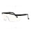 Gafas Protectoras Antivaho Negro Para Mujer 3