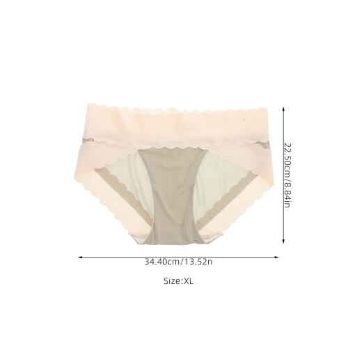 Mid Waist Slips Dames Satijn Lichtgroen Elastisch Comfortabel 1