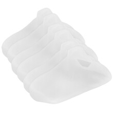 3Pares Fundas De Pie Silicona Y Durables Color