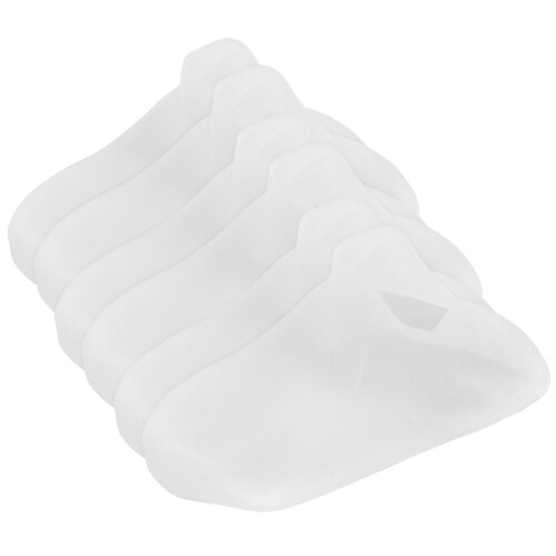 3Pares Fundas De Pie Silicona Y Durables Color