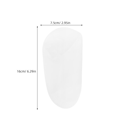 3Pares Fundas De Pie Silicona Y Durables Color 1