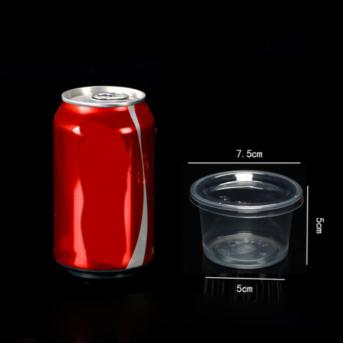 100Ud Transparentes Con Para Mousses Y Yogurt 1