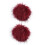 2Ud Decoración De Artificial Granate Para Sombreros Y 1
