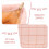 Roze Fluffy Quilted Make-Up Trendy Toilettas Dames 8