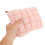 Roze Fluffy Quilted Make-Up Trendy Toilettas Dames 7