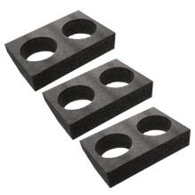 3Ud Bandejas Porta Epe Negras Para Almacenamiento Y Picnic