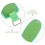 Accesorio Universal Para Paseo Bebé Cojín Desmontable PU 7