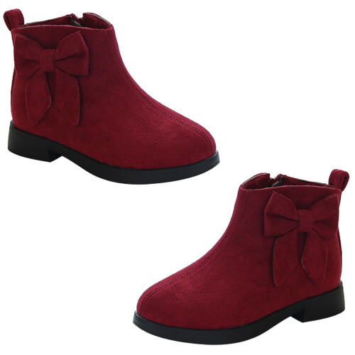 1Par Botines Cortos Para Niñas Con , ,
