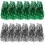 24Pièces Fleurs De Main Pompons En Pet Multicolores Pour Animation 6