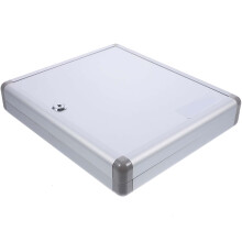 1Jgo Soporte De Pared 24 Llaves Plata Resistente