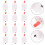 12Ud Luces LED Para Papel Decorativas Resistentes DIY 5