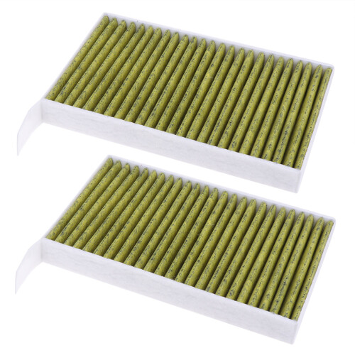 2Pièces Filtre Multi Usage Élimine Polluants Auto Simple Pose
