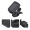 1Ensemble Portable Guitare ABS Noir Professionnel Facile 4