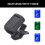 1Ensemble Portable Guitare ABS Noir Professionnel Facile 8