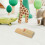 4Pièces Instruments Percussion Enfants Kuaiban Bois Beige Performance 5