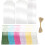 1Jgo Marcadores Para Libros DIY Multicolor En Acrílico Con Borla 9
