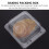 100Pz Scatole PVC Trasparenti Per Pane Dolci Cake Box Per Feste 10
