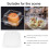 100Pz Scatole PVC Trasparenti Per Pane Dolci Cake Box Per Feste 8