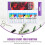 1Ensemble Peinture 12 Couleurs Tubes Aluminium Pour 7