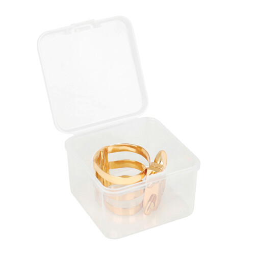 1Ensemble Clip De Fixation Saxophone En ABS Et Laiton Couleur Or
