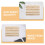 3Pièces Kit Lettre Braille Portable Pour Aux Aveugles 6