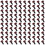 100Pz Naso Marrone in ABS Per Fai Da Te Plush 6