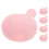 5Ud Piezas De Silicona Rosa Para De En DIY 11