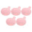 5Ud Piezas De Silicona Rosa Para De En DIY 10