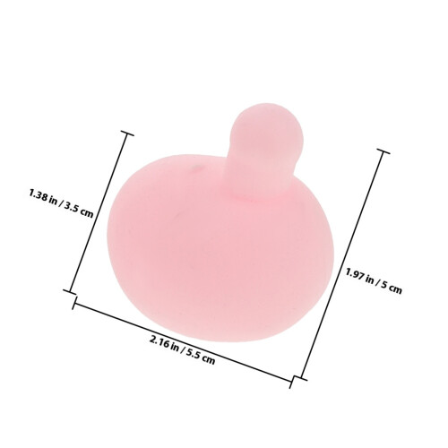 5Ud Piezas De Silicona Rosa Para De En DIY 1