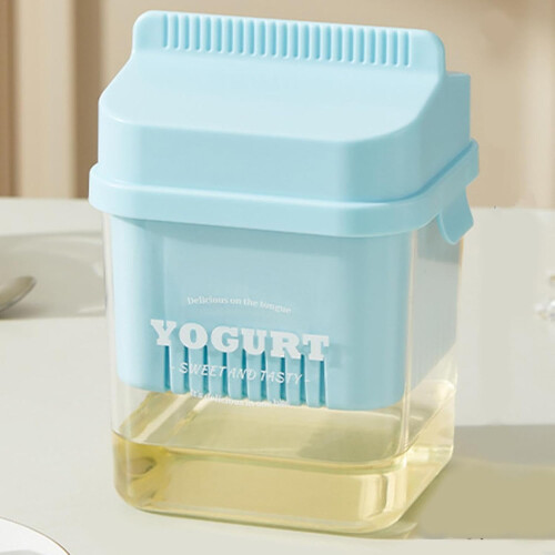 Yoghurt Strainer with Lid, Fine Mesh Basket for Yogurt, Cheese 1
