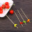 100Pz Decorativi in Colorati Per Cocktail E Frutta 7