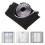 1Set Black Fine Mesh Screen Window Replacement for House Windows Nylon 5