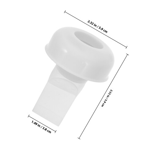 6Conjuntos Plug Reutilizável ABS Para Vedação De E Esgoto 1