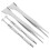 1Conjunto Ferramenta Pinça Para Leve Metal Prata 1