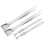 1Conjunto Ferramenta Pinça Para Leve Metal Prata 6