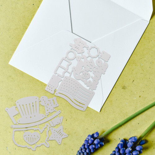 2Ud Troqueles De Metal Para DIY Plata Preciso 1