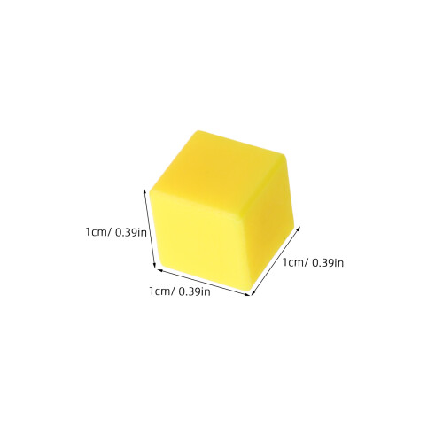 200Pcs Sturdy Plastic Math Cube Manipulatives for Kids Learning Props 1