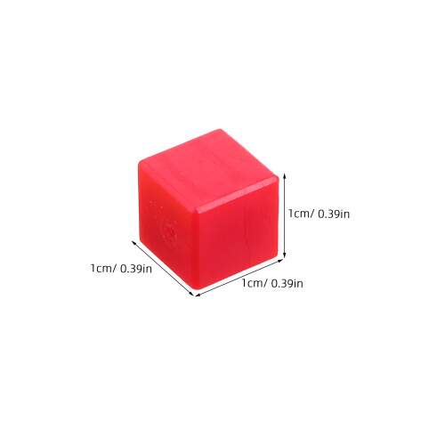 200Pcs Sturdy Plastic Math Cube Manipulatives for Kids Learning Props 2