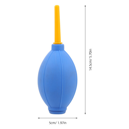 Compacte Skyblauwe Dulcimer Luchtblazer Reinigingsbal Rubber 1