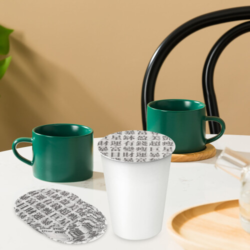 100Ud Tapas Para De Tazas Multicolor 2