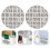 100Ud Tapas Para De Tazas Multicolor 10