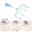 1Pièces Clip Bleu Pour Partitions Durable Décoratif 7
