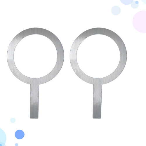 2Pz Anello in Acciaio Inossidabile Per Tè Latte Con 1