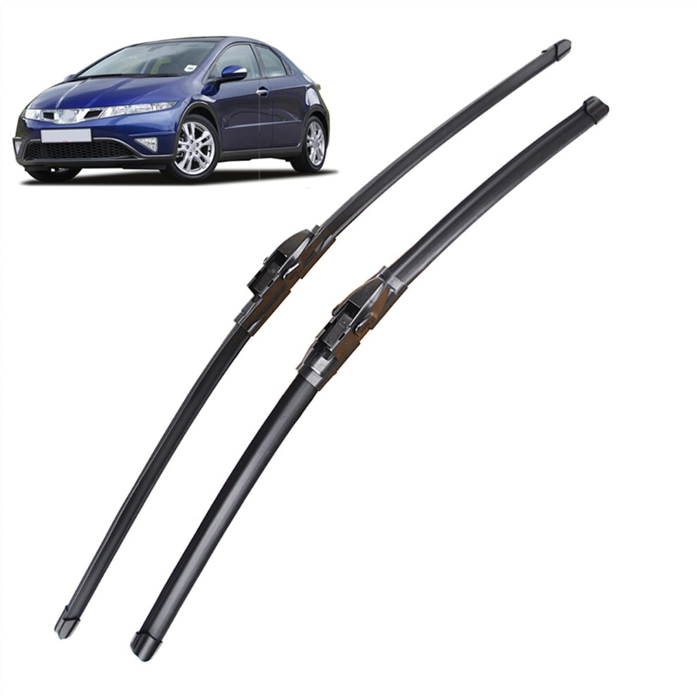 Front Wiper Blades For Civic 8 European Hatchback 20052011 26Inch And 23Inch Windshield Wipers 9001264176792