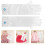 1Paire Longs Blancs Satin Pour Enfants Accessoire Princesse Chic 11