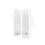 1Paire Longs Blancs Satin Pour Enfants Accessoire Princesse Chic 3