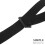 10Pcs Durable Black Adjustable Pram Safety Strap Anti-Lost Wrist Leash 8