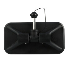 1St Zwarte Kunststof Paddlehouder 360 Draaibaar Kayak Accessoire