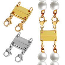 2Ud Para Collares De Zinc Con Acabado Dorado Y Estilo